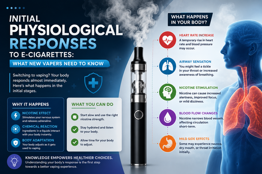 Initial Physiological Responses to E-Cigarettes: What New Vapers Need to Know