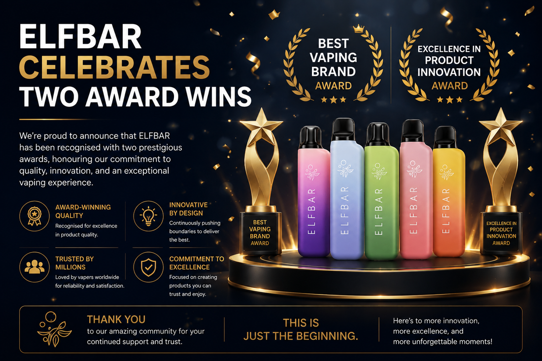 ELFBAR Celebrates Two Award Wins