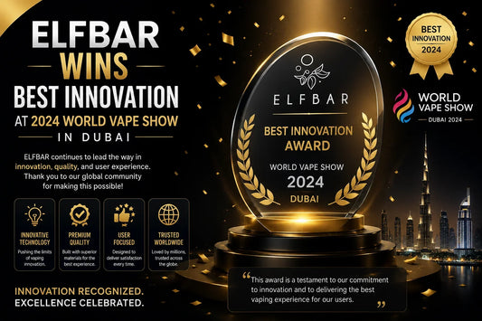 ELFBAR Wins Best Innovation at 2024 World Vape Show in Dubai