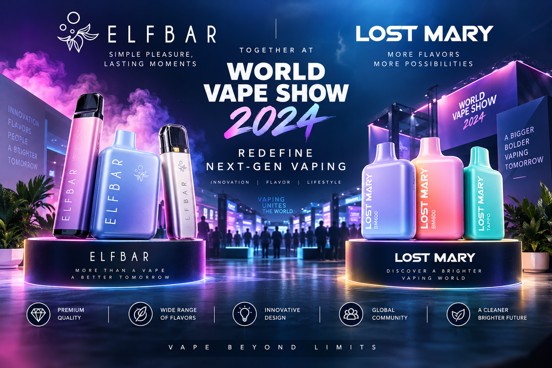 ELFBAR and LOST MARY Redefine Next-Gen Vaping at World Vape Show 2024