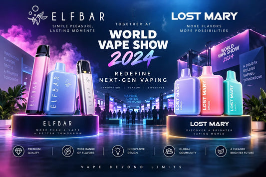 ELFBAR and LOST MARY Redefine Next-Gen Vaping at World Vape Show 2024