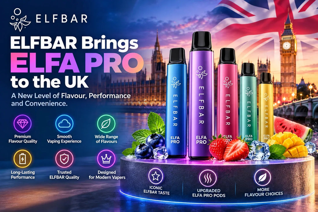 ELFBAR Brings ELFA PRO to the UK