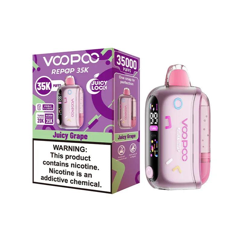 VOOPOO REPOP 35K Puffs 5% Disposable Vape – Type C Rechargeable