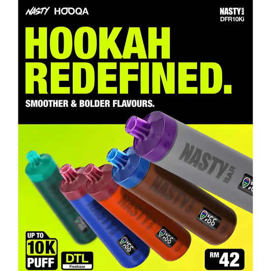 NASTY Bar Hooqa 10000 PUFFS